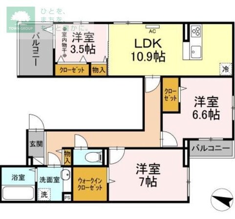 ラ カーサ フェリシダの物件間取画像
